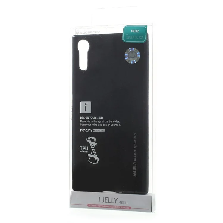MERCURY GOOSPERY i JELLY TPU Case for Sony Xperia XZs / XZ - Black