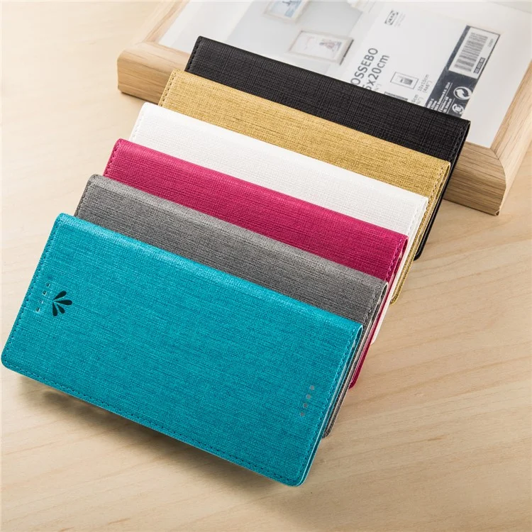 VILI DMX Style Leather Case with Stand Card Slot for Sony Xperia XZs / XZ - White