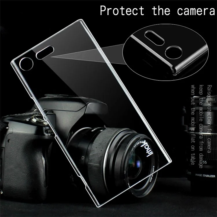 IMAK Crystal Clear Case II Scratch-proof Hard Phone Cover for Sony Xperia XZ Premium
