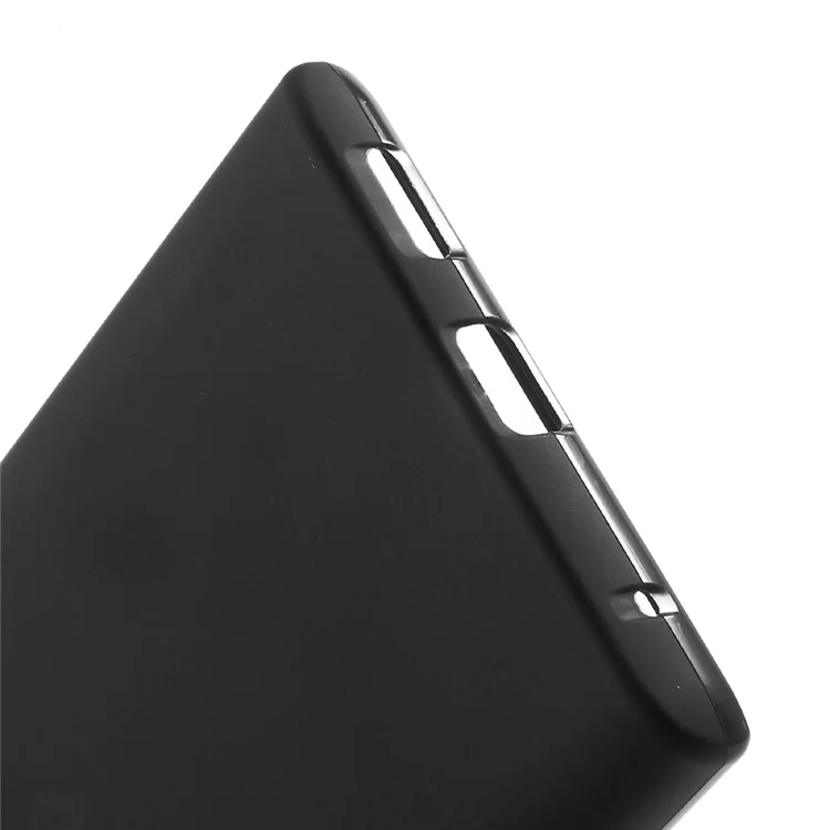 Gel TPU Flexible Cell Phone Accessory for Sony Xperia L1 - Black