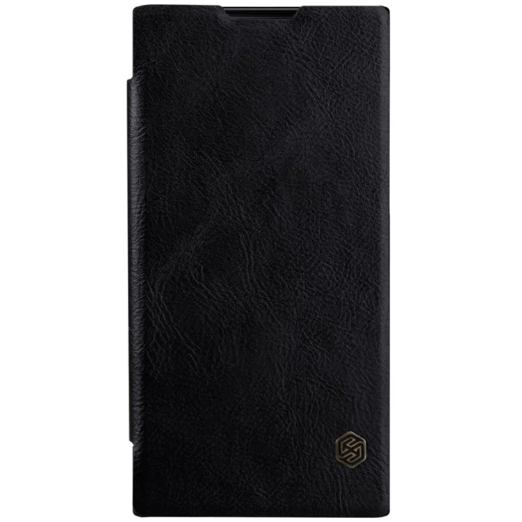 NILLKIN Qin Series for Sony Xperia L1 Leather Case Accessory with Card Holder - Black