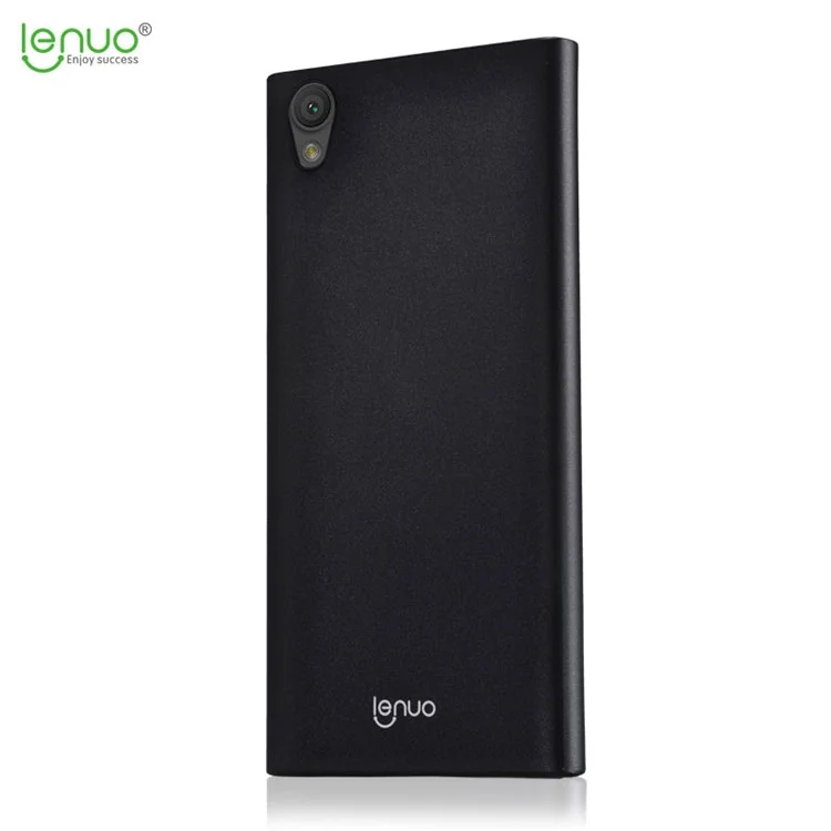 LENUO Leshield Series Silky Touch Hard PC Mobile Casing for Sony Xperia L1 - Black