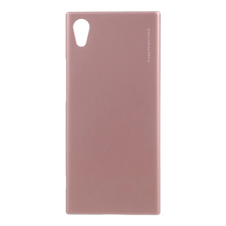 X-LEVEL Slim Plastic Hard Mobile Phone Cover for Sony Xperia XA1 - Rose Gold