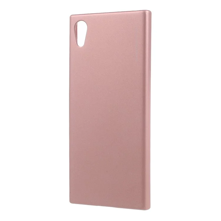 X-LEVEL Slim Plastic Hard Mobile Phone Cover for Sony Xperia XA1 - Rose Gold