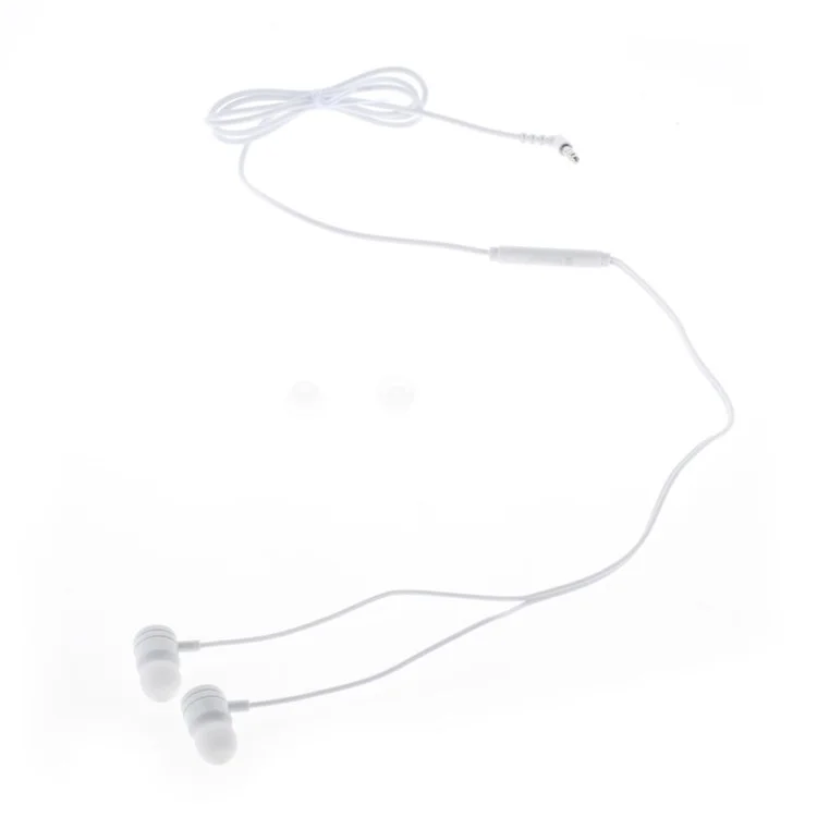 MOSIDUN M21 3.5mm In-ear Stereo Earbud Earphone with Mic for iPhone - White