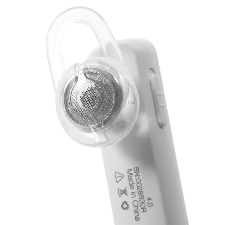 N7800 Voice Command Bluetooth 4.0 In-ear Headphone - White