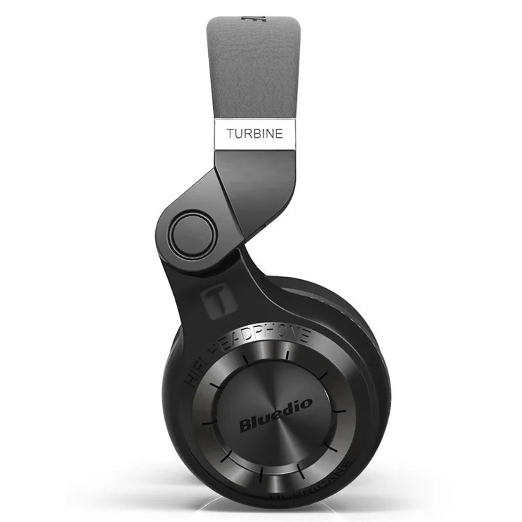 Black BLUEDIO T2 Bluetooth 4.1 Over-ear Folding Headphone with Mic, Support APP