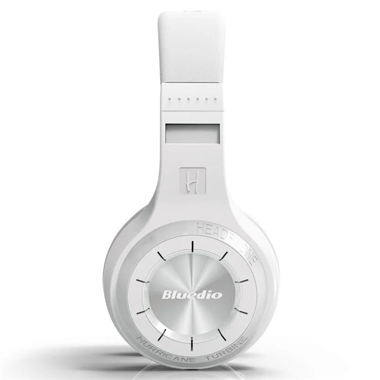 BLUEDIO HT Turbine 57mm Driver Bluetooth 4.1 Over-ear Headphone with Mic Line In/Out - White