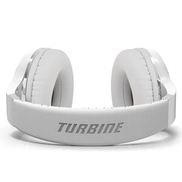 BLUEDIO HT Turbine 57mm Driver Bluetooth-compatible 4.1 Over-ear Headphone with Mic Line In/Out - White