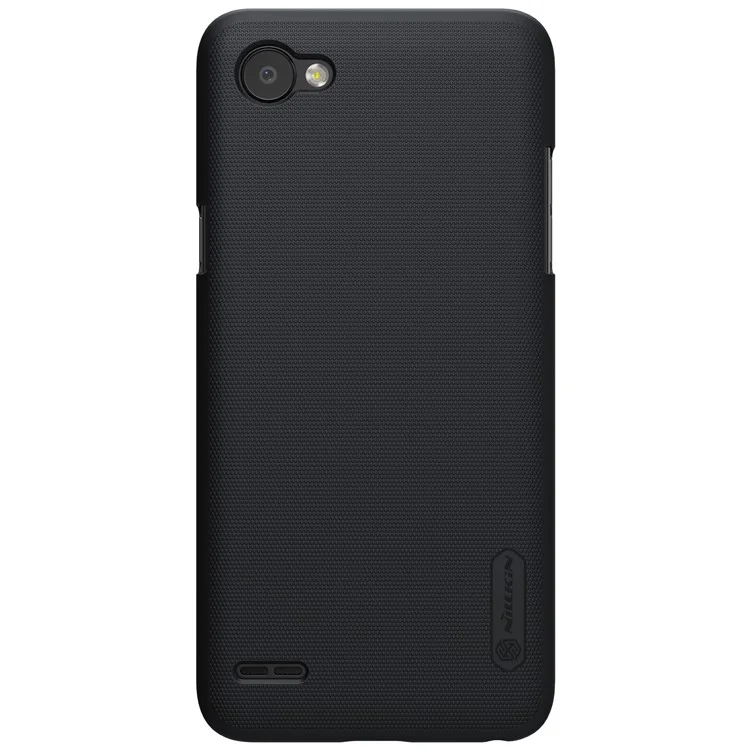 NILLKIN Super Frosted Shield PC Hard Phone Case for LG Q6 Plus/Q6 M700N (EU Version) with Screen Protector - Black