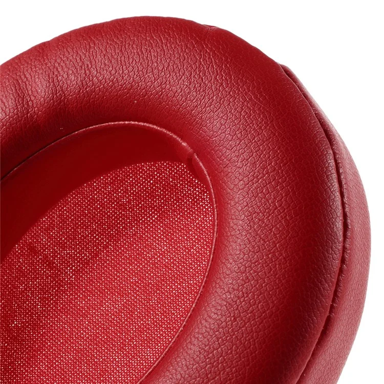 1 Pair Ear Cups Cover Earpads Repair Parts for Studio 2.0 Wired / Wireless Headphones - Red