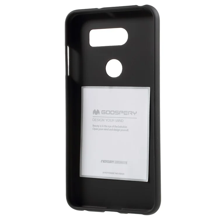 MERCURY GOOSPERY Matte Surface TPU Shell Case for LG V30 - Black