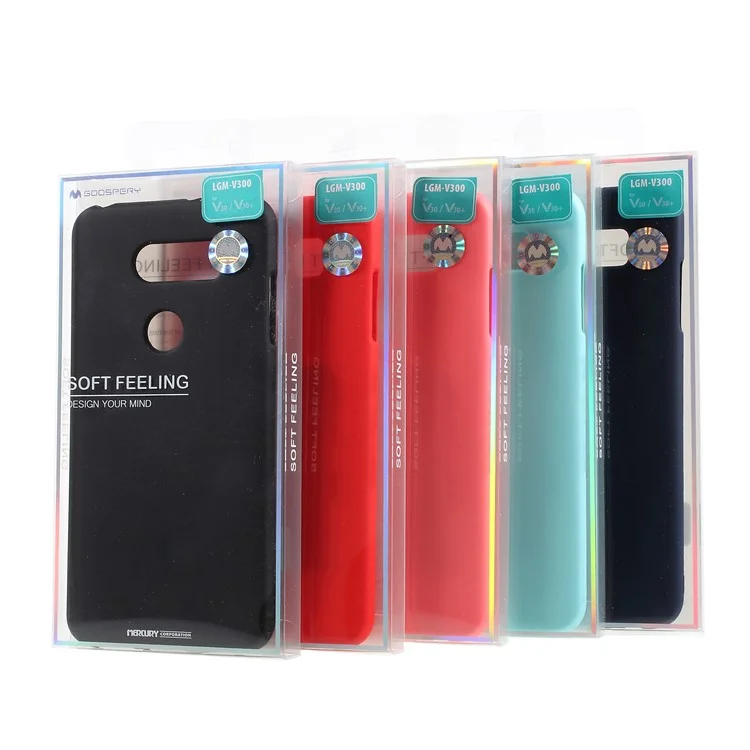 MERCURY GOOSPERY Matte Surface TPU Shell Case for LG V30 - Black