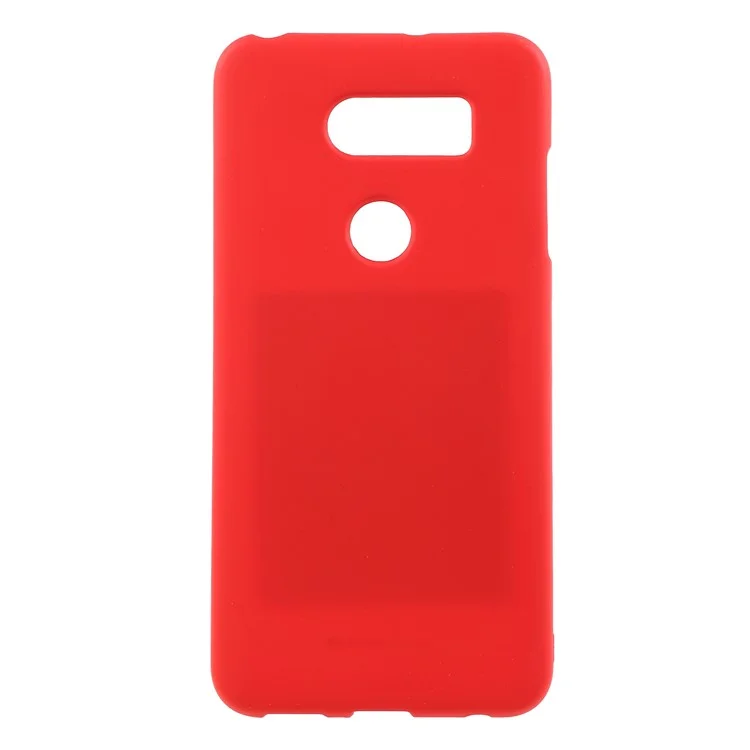 MERCURY GOOSPERY Matte Surface TPU Back Case for LG V30 - Red
