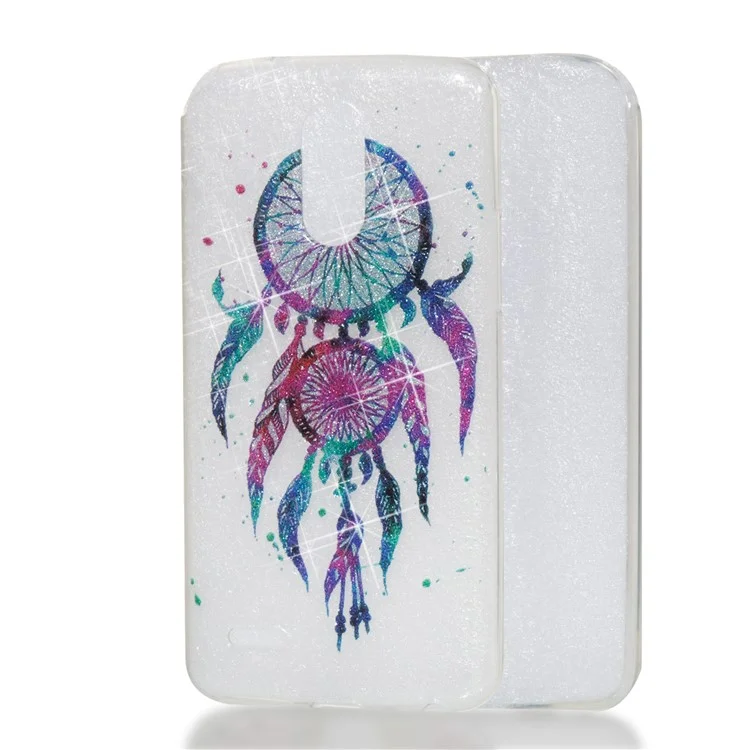 IMD Glitter Powder TPU Phone Case for LG Stylus 3 LS777 / Stylo 3 - Dream Catcher
