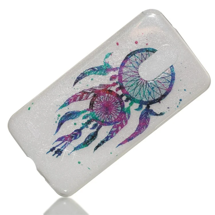 IMD Glitter Powder TPU Phone Case for LG Stylus 3 LS777 / Stylo 3 - Dream Catcher