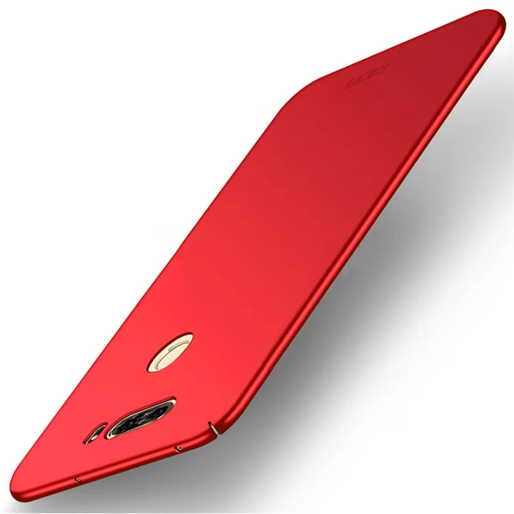 MOFI Shield Slim Frosted Hard Plastic Cover for LG V30 - Red