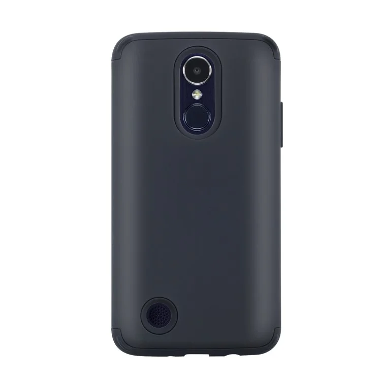 Detachable Shockproof PC + TPU Hybrid Case for LG K8 (2017) US Version - Black