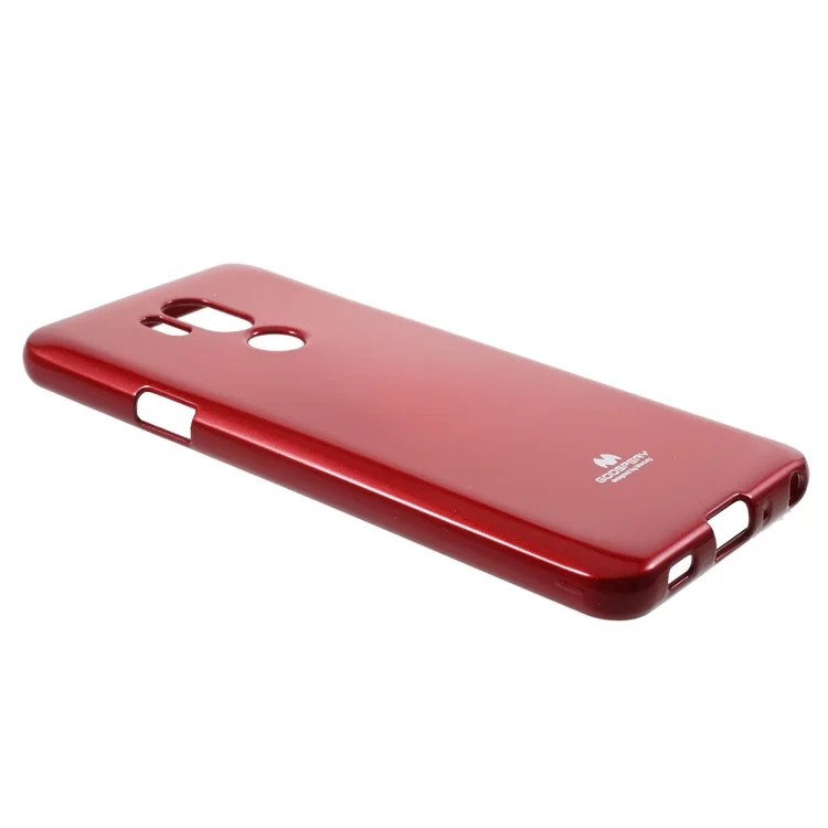 MERCURY GOOSPERY Jelly Glitter Powder TPU Phone Case for LG G7 ThinQ - Red