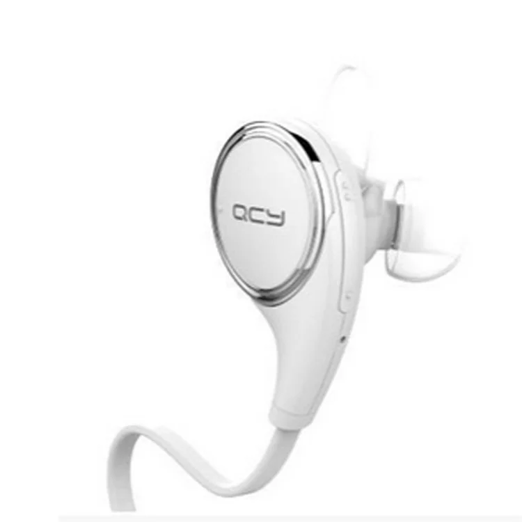 QCY QY8 Sports Wireless Bluetooth 4.1 Strereo Noise Cancelling Headphone - White