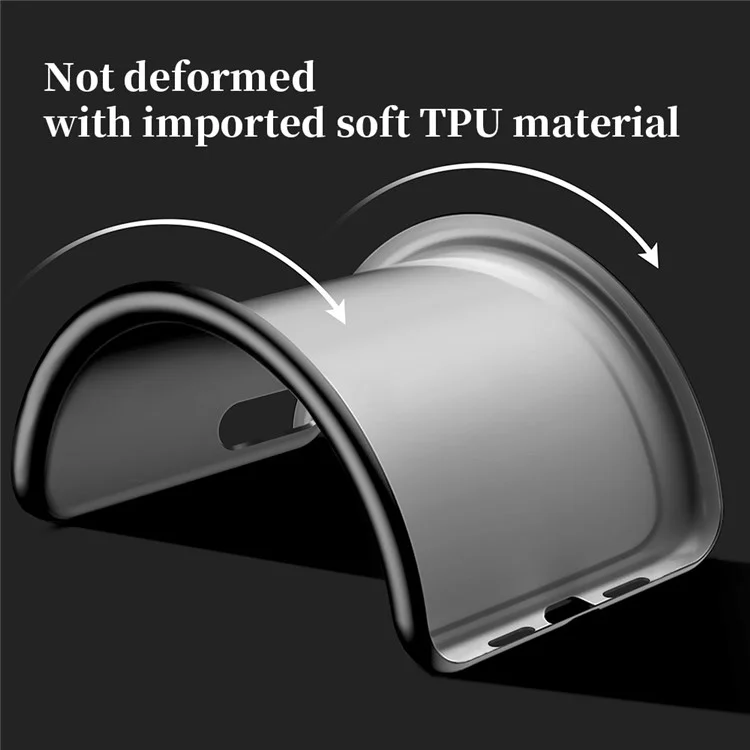 X-LEVEL Ultra-thin Frosted TPU Cover Case for LG G7 ThinQ - Black