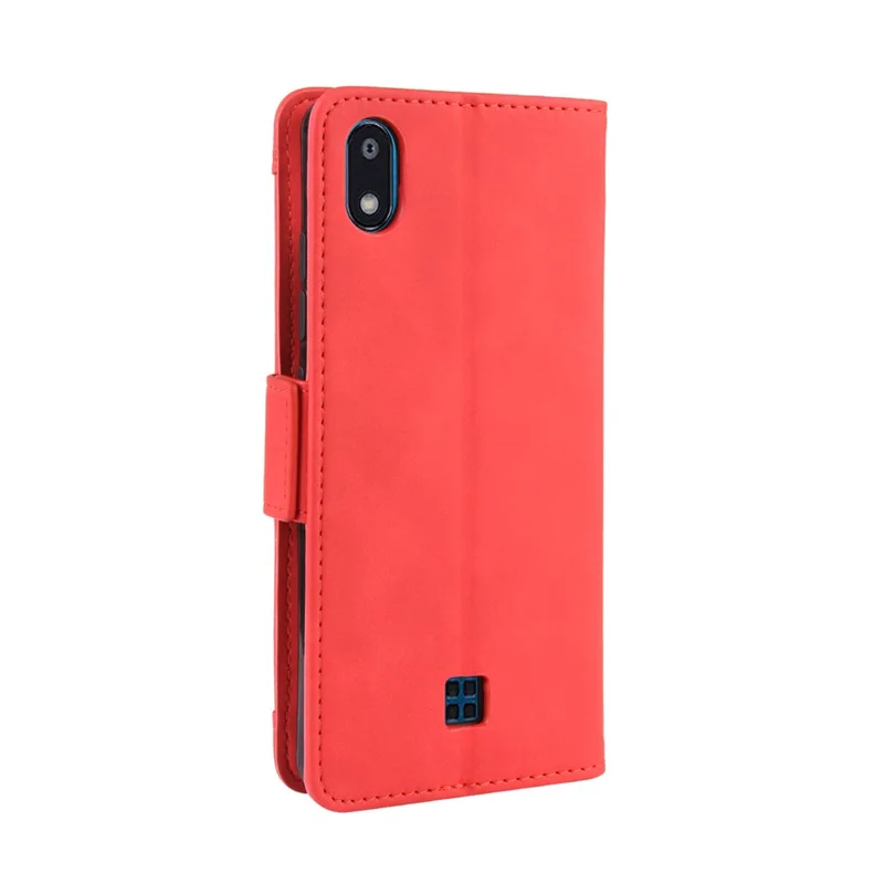 Wallet Leather Stand Phone Cover Case for LG K20 (2019) - Red
