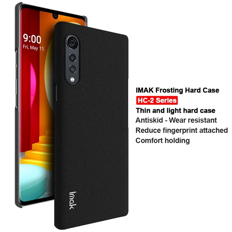 IMAK HC-2 Series Hard PC Matte Surface Phone Cover Shell para LG Velvet/Velvet 5G
