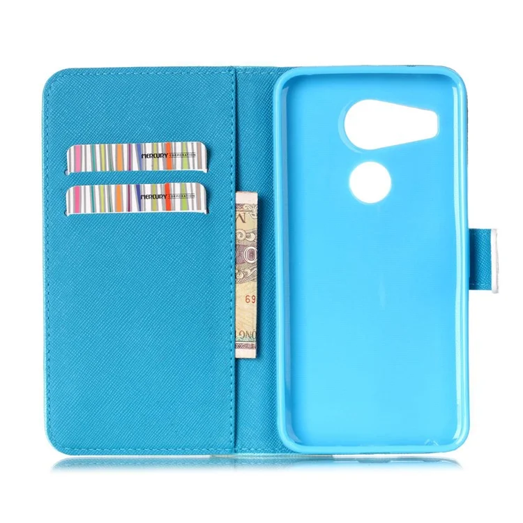 Protective Wallet Leather Shell for LG Nexus 5X - Paris Eiffel Tower
