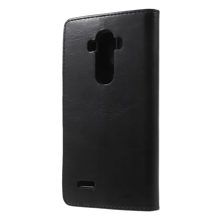 MERCURY GOOSPERY Blue Moon Flip Leather Stand Case for LG G4 - Black