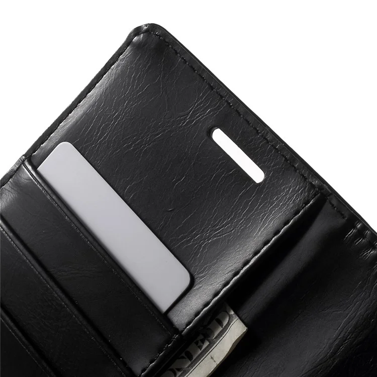 MERCURY GOOSPERY Blue Moon Flip Leather Stand Case for LG G4 - Black