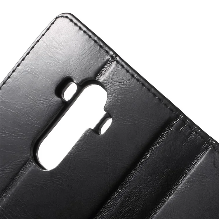 MERCURY GOOSPERY Blue Moon Flip Leather Stand Case for LG G4 - Black