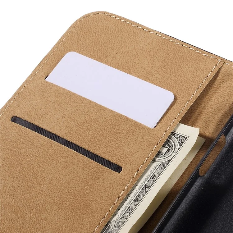 Genuine Split Leather Wallet Stand Case for LG Nexus 5X