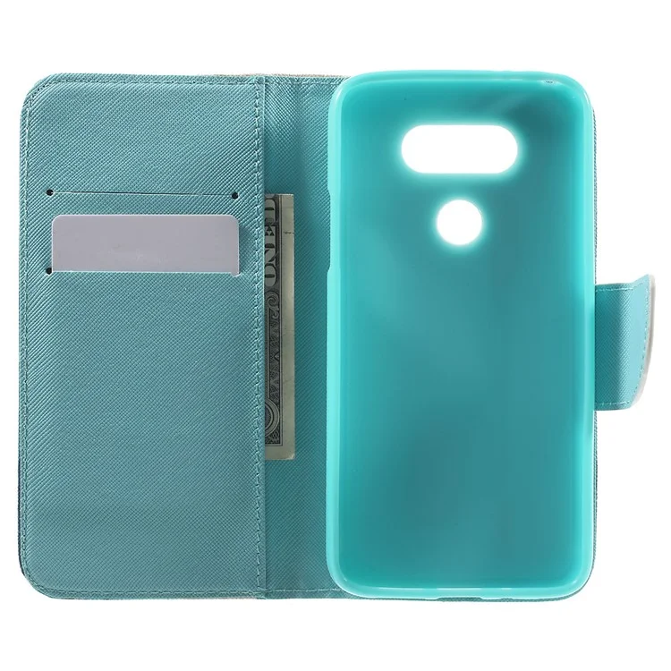 Wallet Leather Stand Case Cover for LG G5 - Multiple Owls