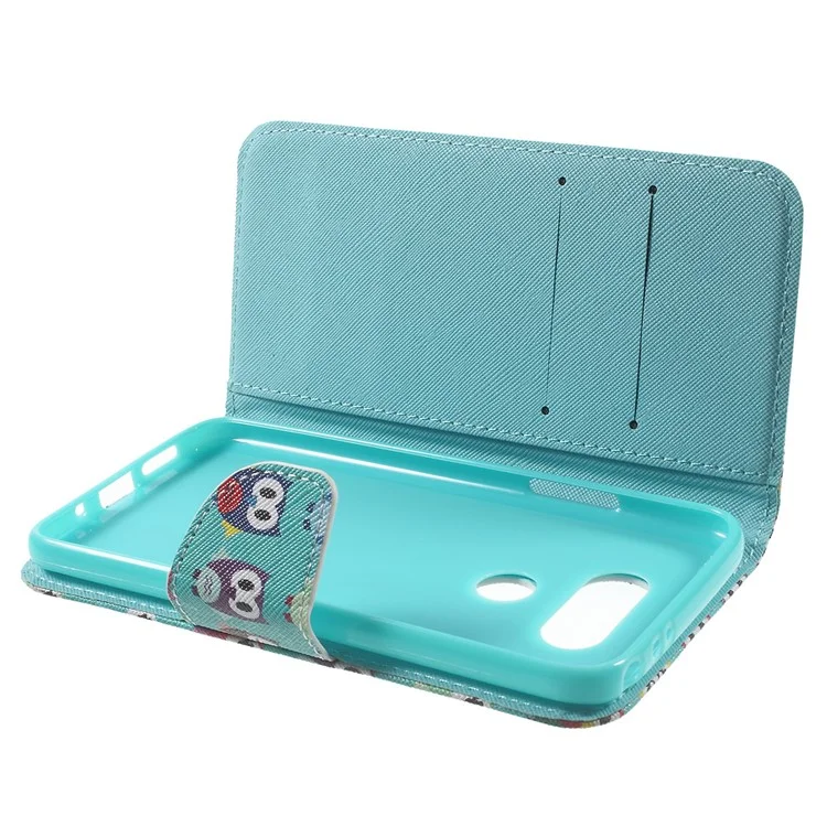 Wallet Leather Stand Case Cover for LG G5 - Multiple Owls