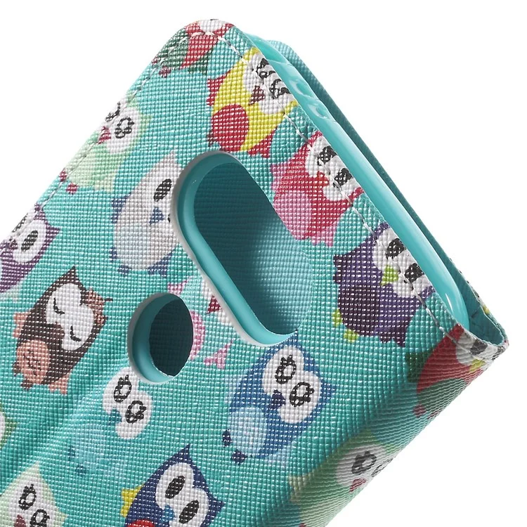 Wallet Leather Stand Case Cover for LG G5 - Multiple Owls