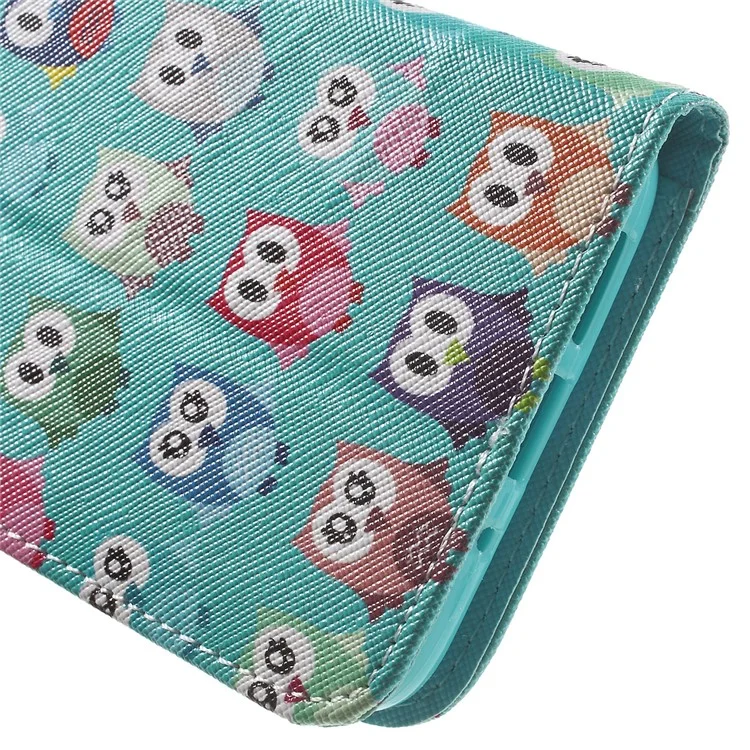Wallet Leather Stand Case Cover for LG G5 - Multiple Owls