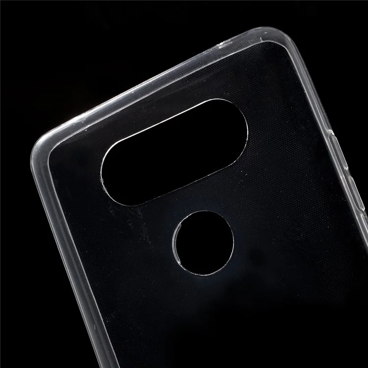 See-through Crystal Clear TPU Gel Case Shell for LG V20