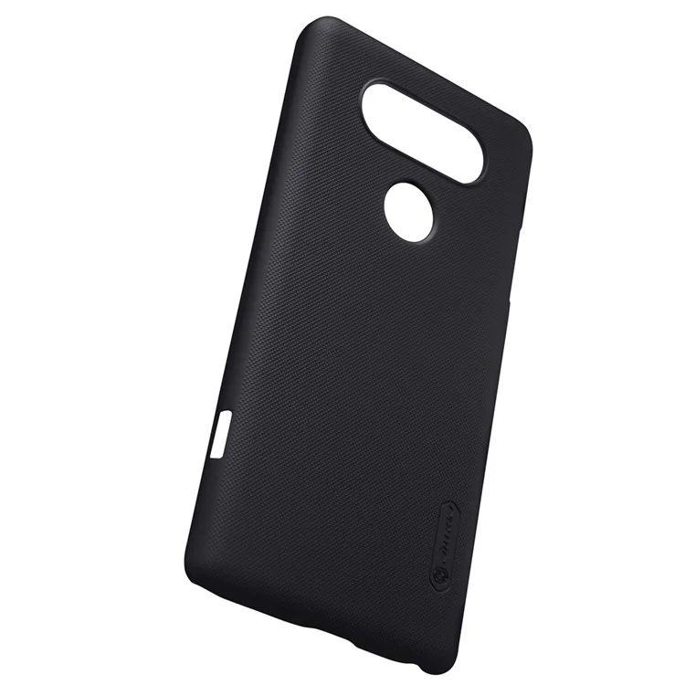 NILLKIN Super Frosted Shield PC Phone Case for LG V20 + Screen Film - Black