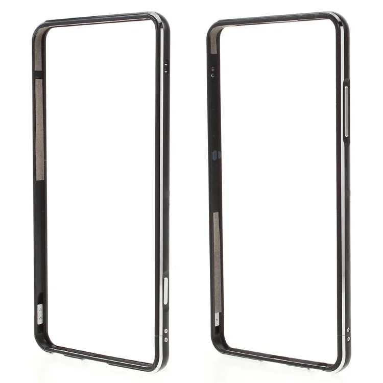 Screw Lock Aluminium Alloy Plated Bumper with Lanyard for LG V20 - Black