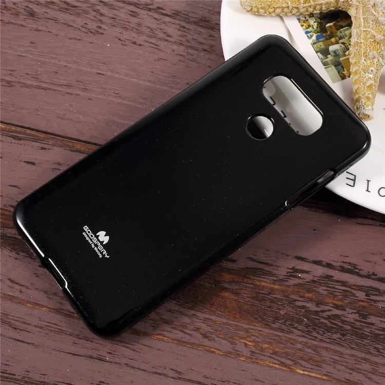 MERCURY GOOSPERY for LG G6 Glitter Powder Jelly TPU Case Accessory - Black