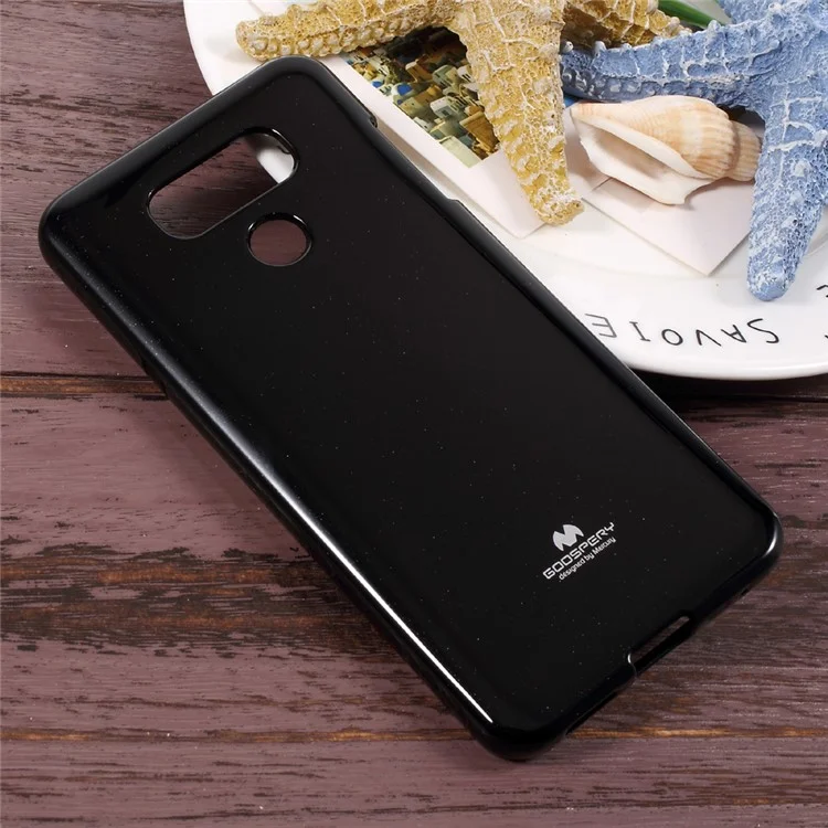 MERCURY GOOSPERY for LG G6 Glitter Powder Jelly TPU Case Accessory - Black
