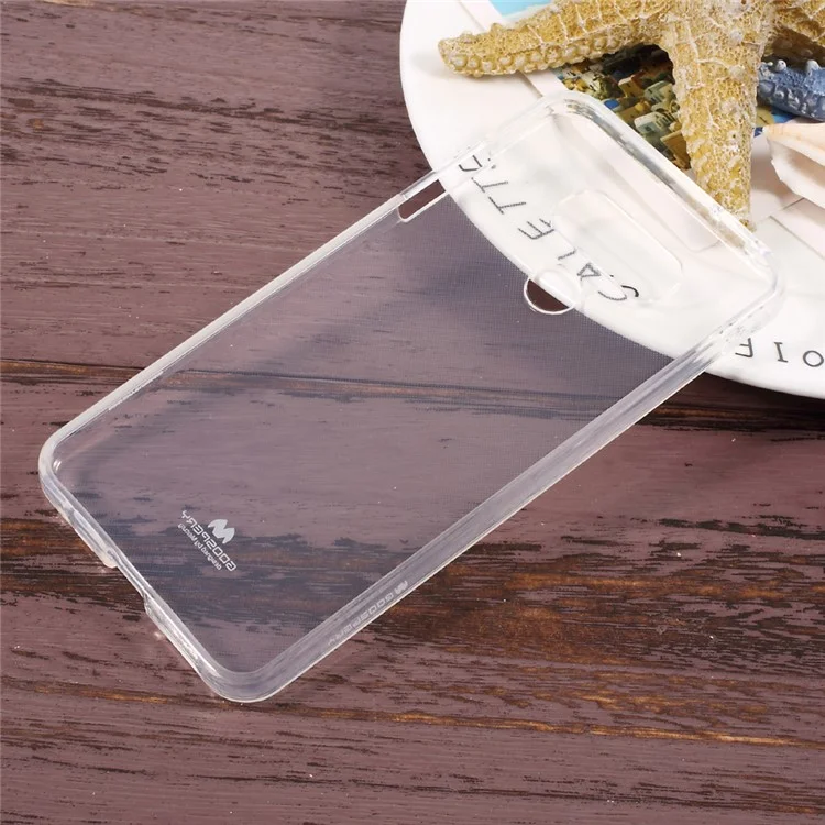 MERCURY GOOSPERY Clear Jelly TPU Cover Case for LG G6 - Transparent