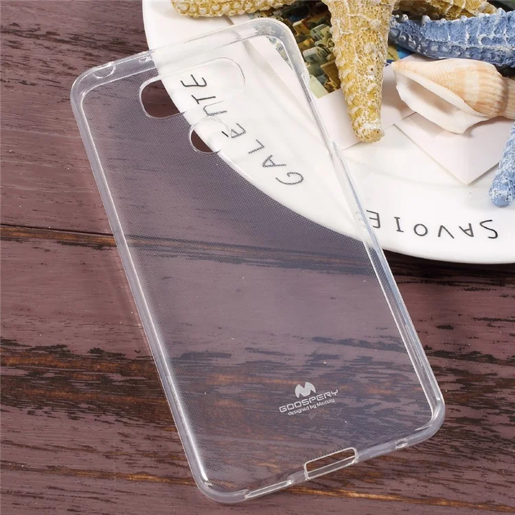 MERCURY GOOSPERY Clear Jelly TPU Cover Case for LG G6 - Transparent