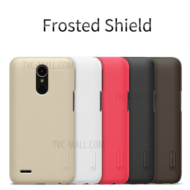 NILLKIN Super Frosted Shield PC Cell Phone Case for LG K10 (2017) - Black
