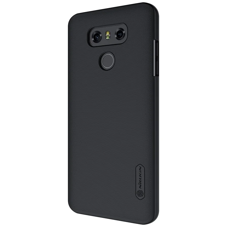 NILLKIN Super Frosted Shield PC Hard Case for LG G6 with Screen Protector - Black
