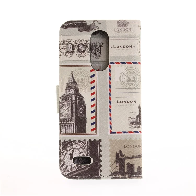 Pattern Printing Wallet Leather Stand Case for LG K4 (2017) EU Version - UK Flag