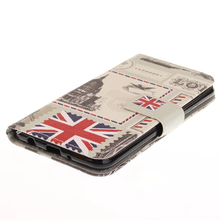 Pattern Printing Wallet Leather Stand Case for LG K4 (2017) EU Version - UK Flag