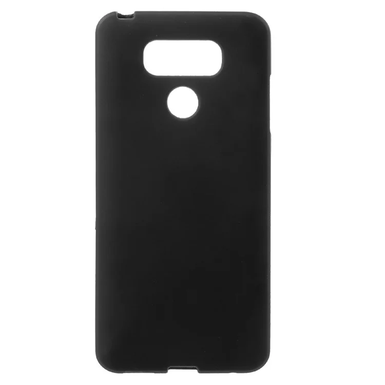 Anti-fingerprint Matte TPU Back Phone Case for LG G6 - Black