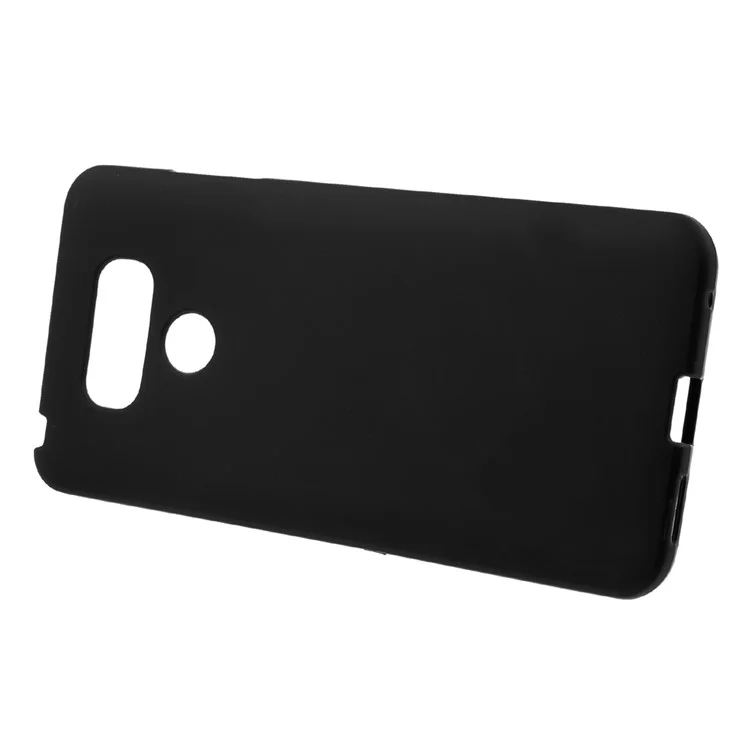 Anti-fingerprint Matte TPU Back Phone Case for LG G6 - Black
