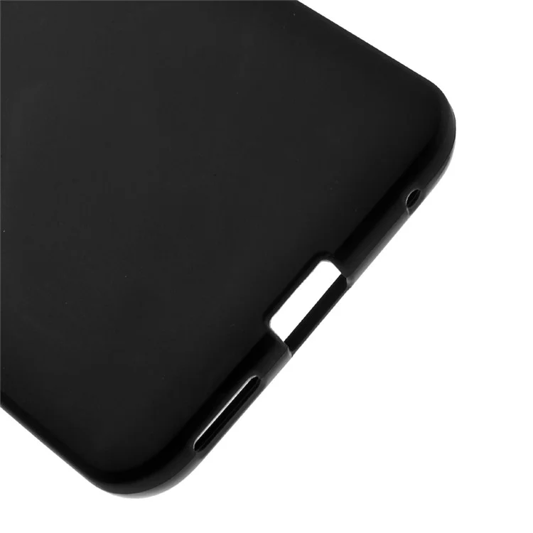 Anti-fingerprint Matte TPU Back Phone Case for LG G6 - Black